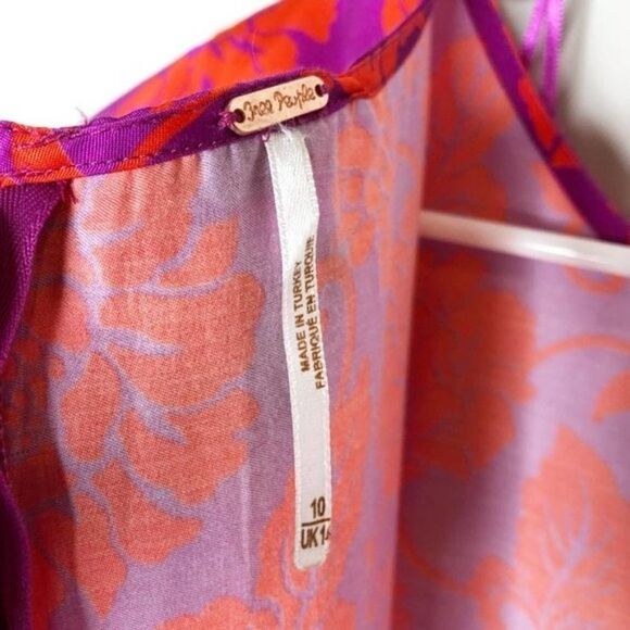 FREE PEOPLE Electric Posie Floral Mini Dress  - Picture 12 of 12